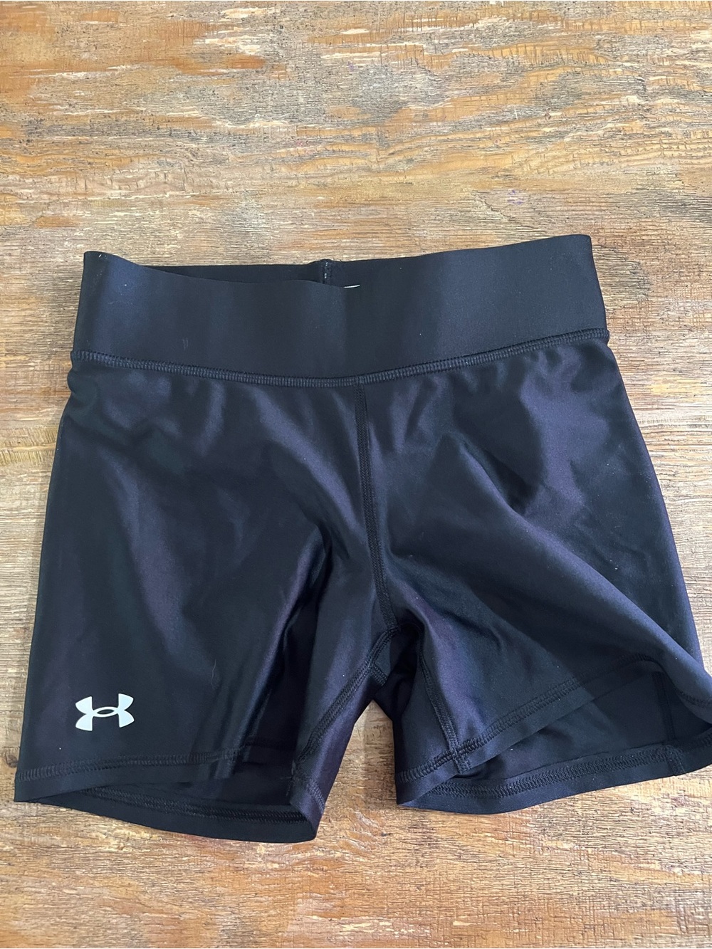 Under Armour Women’s Black Performance Bike Shorts